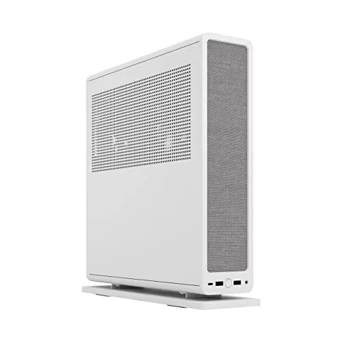 Case Fractal Design Ridge White mITX PCIe 4.0 (FD-C-RID1N-12) – Thiết Kế Slim Trắng Tinh Tế | Tối Ưu Không Gian